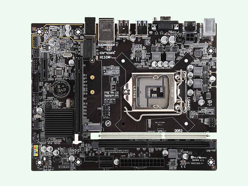 昂達(dá)H110M+全固版