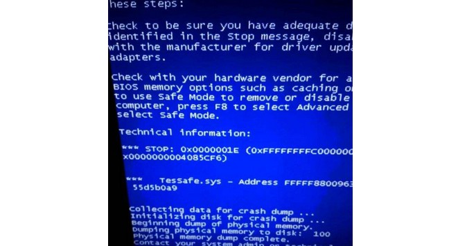為什么tessafe sys會導致藍屏?1 為什么tessafe sys會導致藍屏?1