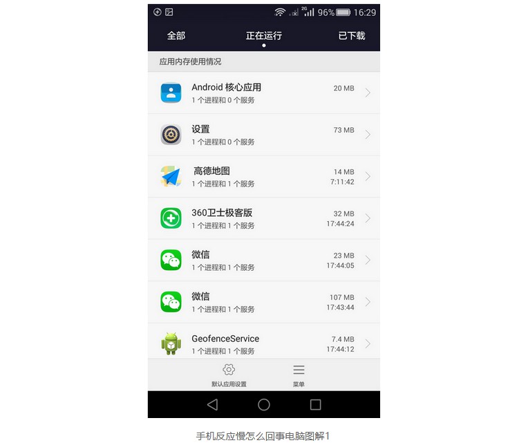 方法一：關掉后臺應用程序